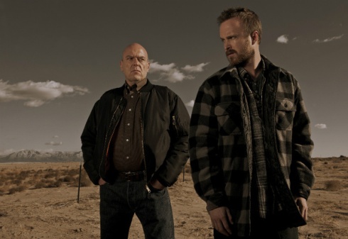Hank and Jesse Breaking Bad